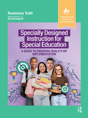 cover image of Specially Designed Instruction for Special Education